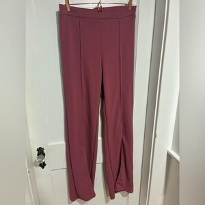 Fashion Nova Mauve Women's Dressy Trousers Size XL